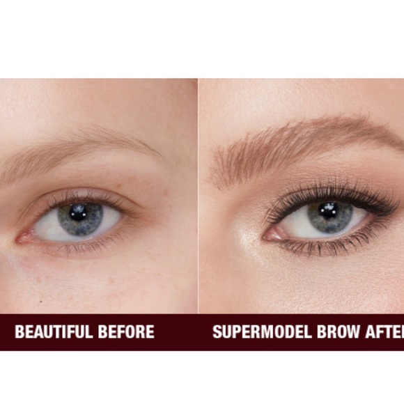 NWT Charlotte Tilbury LEGENDARY BROWS Fair Brow Taupe 0.04 oz Full Size - Picture 3 of 8